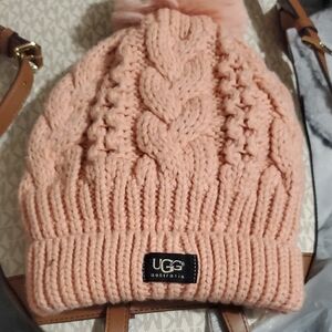 UGG Blush Cable Knit Beanie
